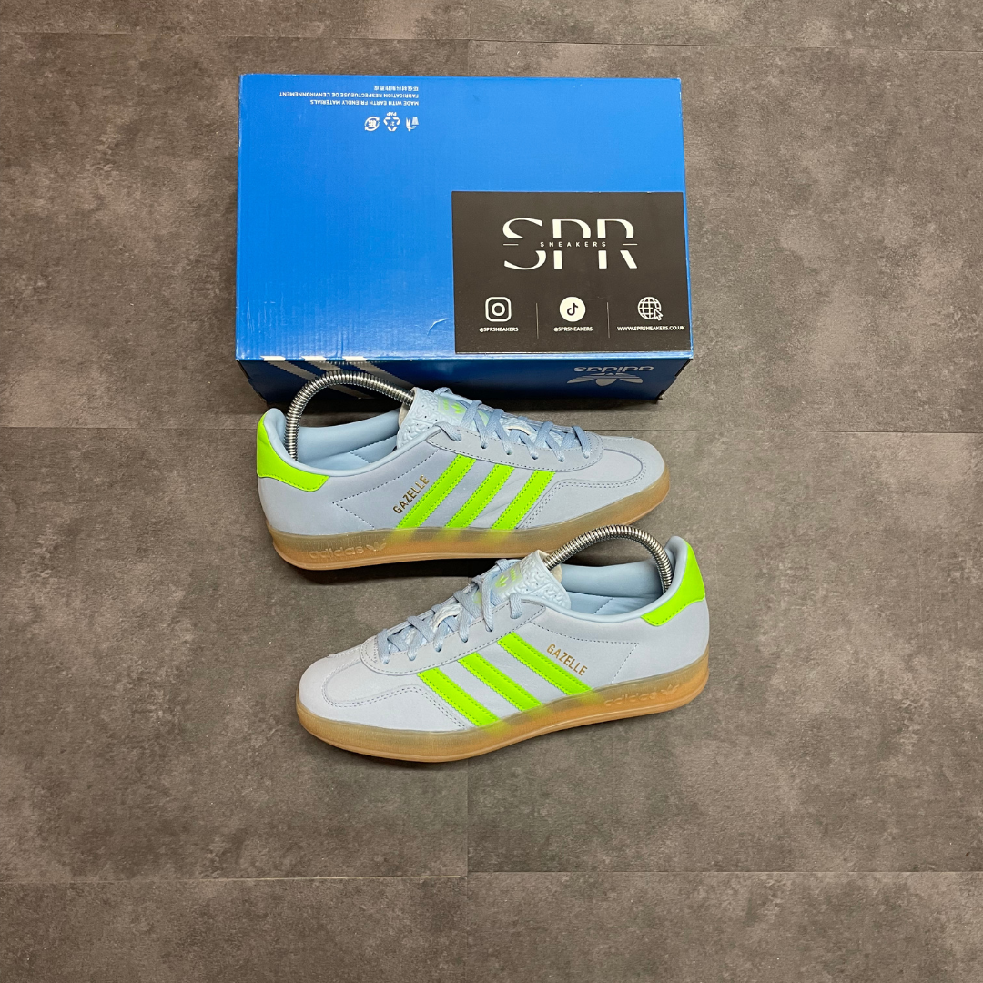 Adidas Gazelle Indoor - Clear Sky Solar Green *No Box Lid*