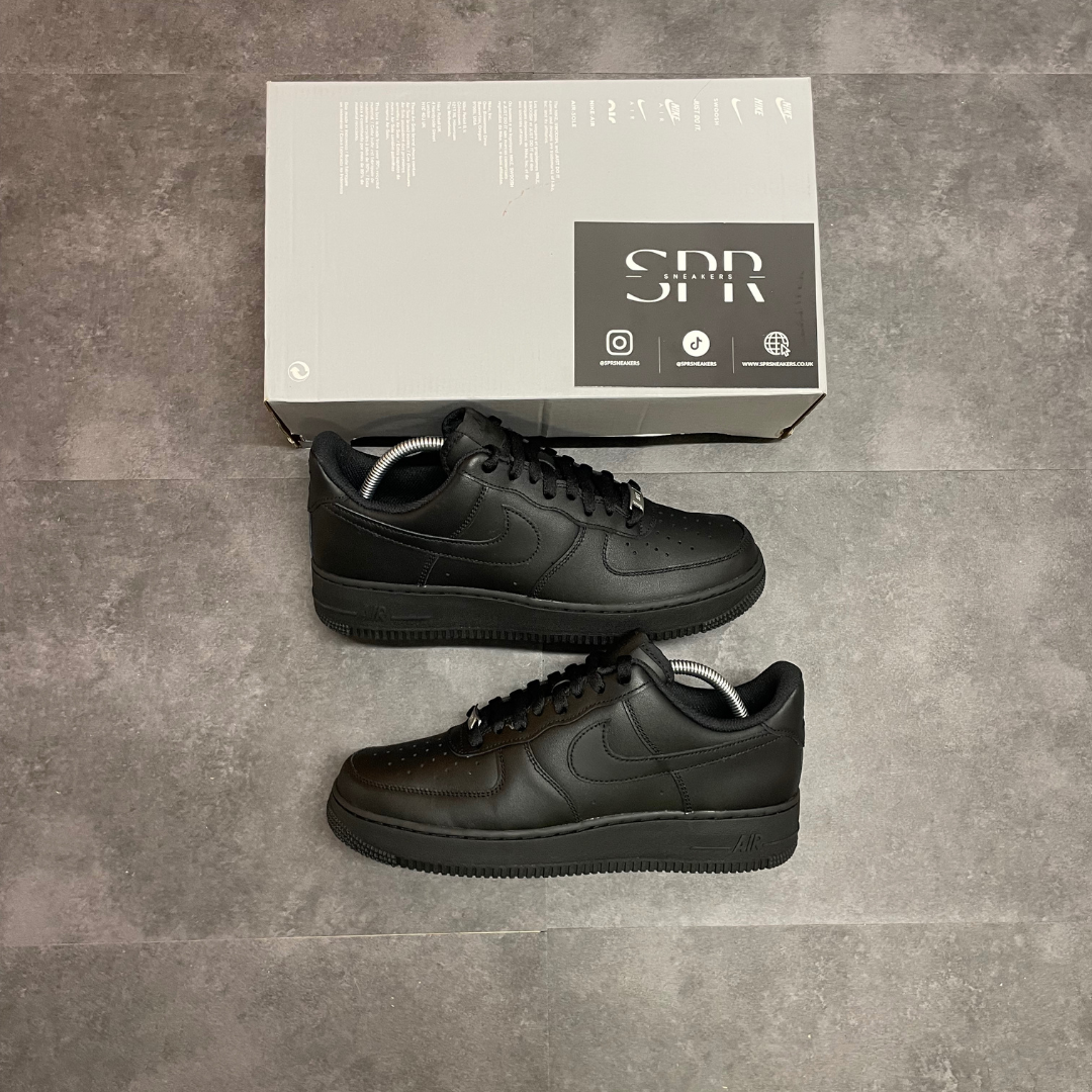 Nike Air Force 1 Wmns 'Triple Black' *No Box Lid*