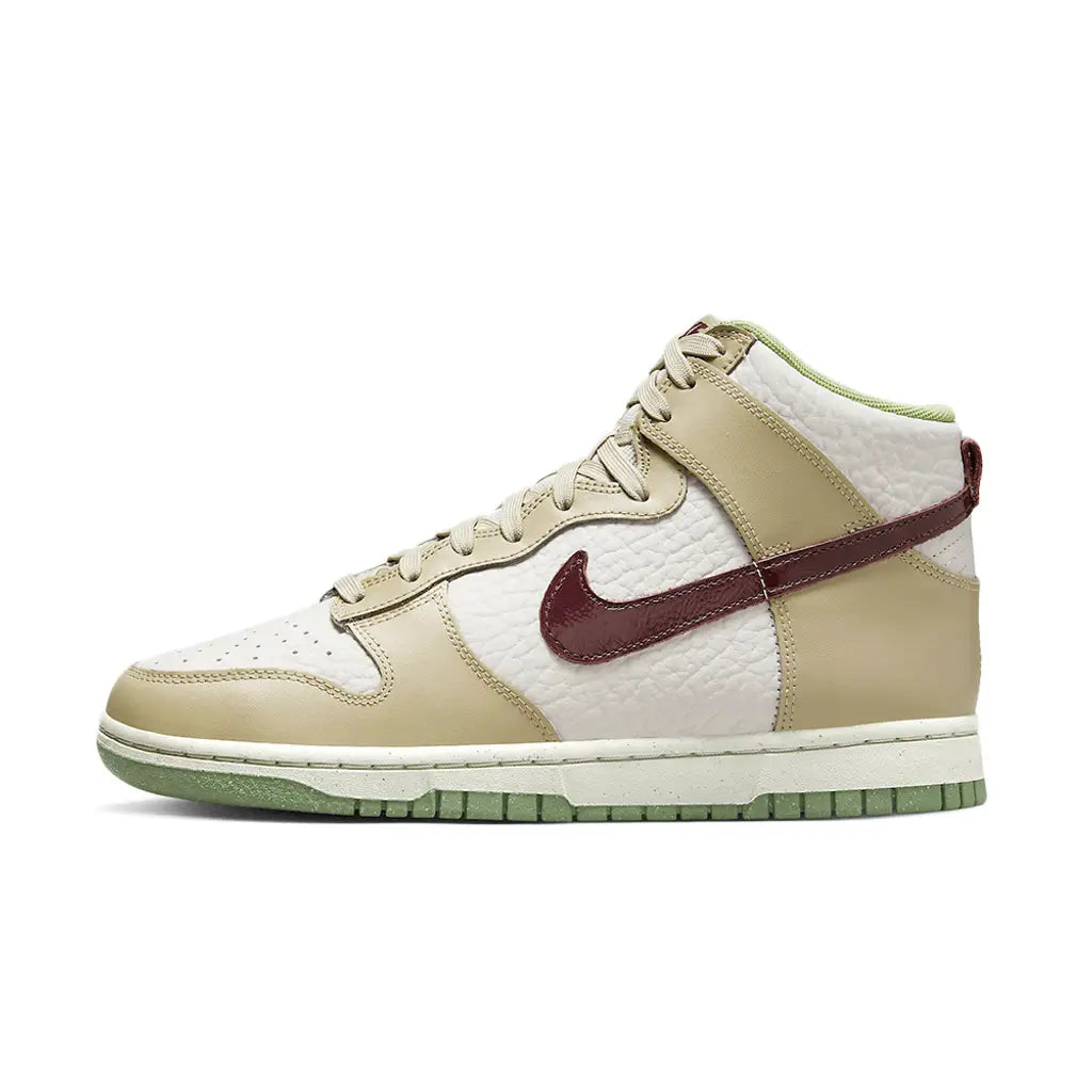 Nike Dunk High 'Tumbled White Tan'