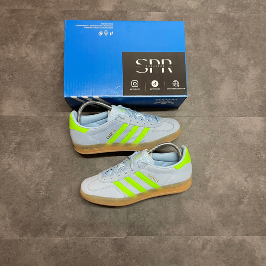 Adidas Gazelle Indoor - Clear Sky Solar Green *No Box Lid*