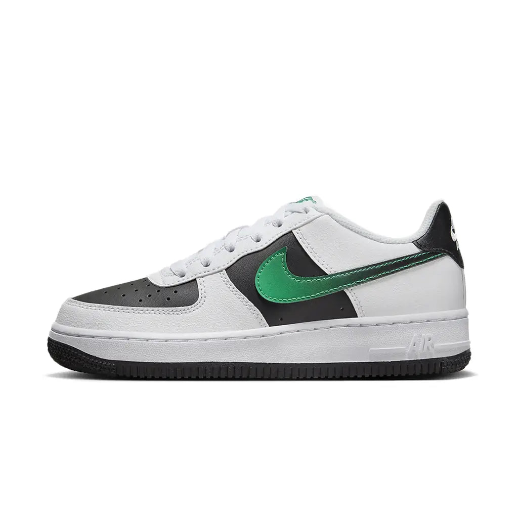 Nike Air Force 1 Low GS 'White Black Green'